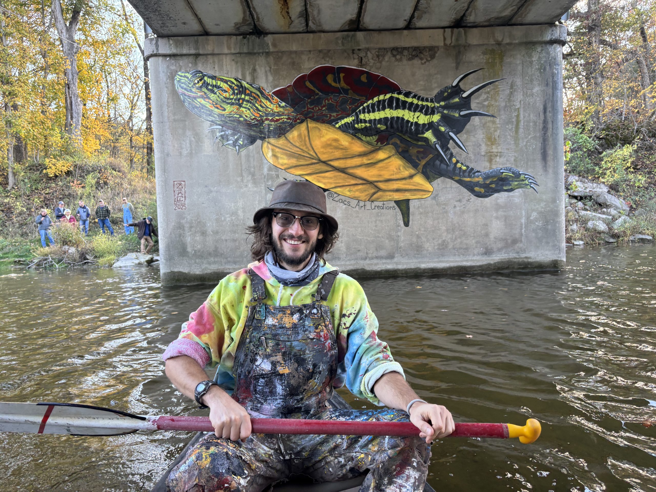 Zac with midland painted turtle (1)